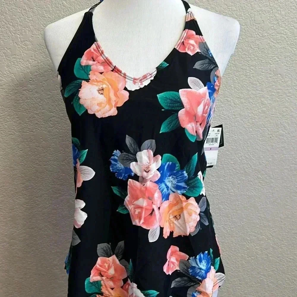 Island Escape Floral Tankini